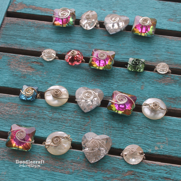 wire wrapped rings buttons crystal facet faceted diy tutorial (5).JPG