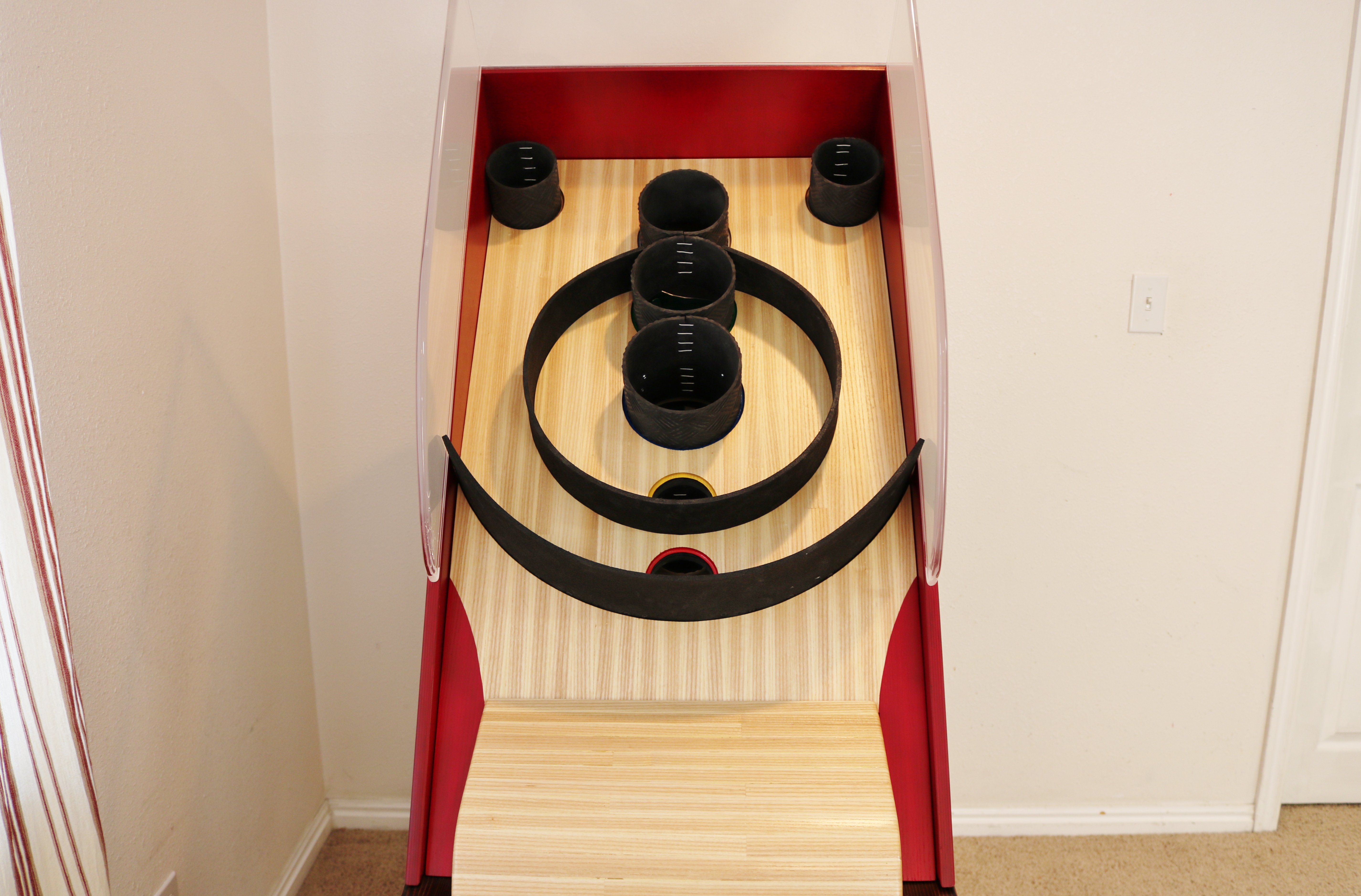 wooden homemade skeeball game (9).JPG