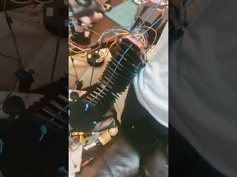 working on 2 extra arms using continued robot arm