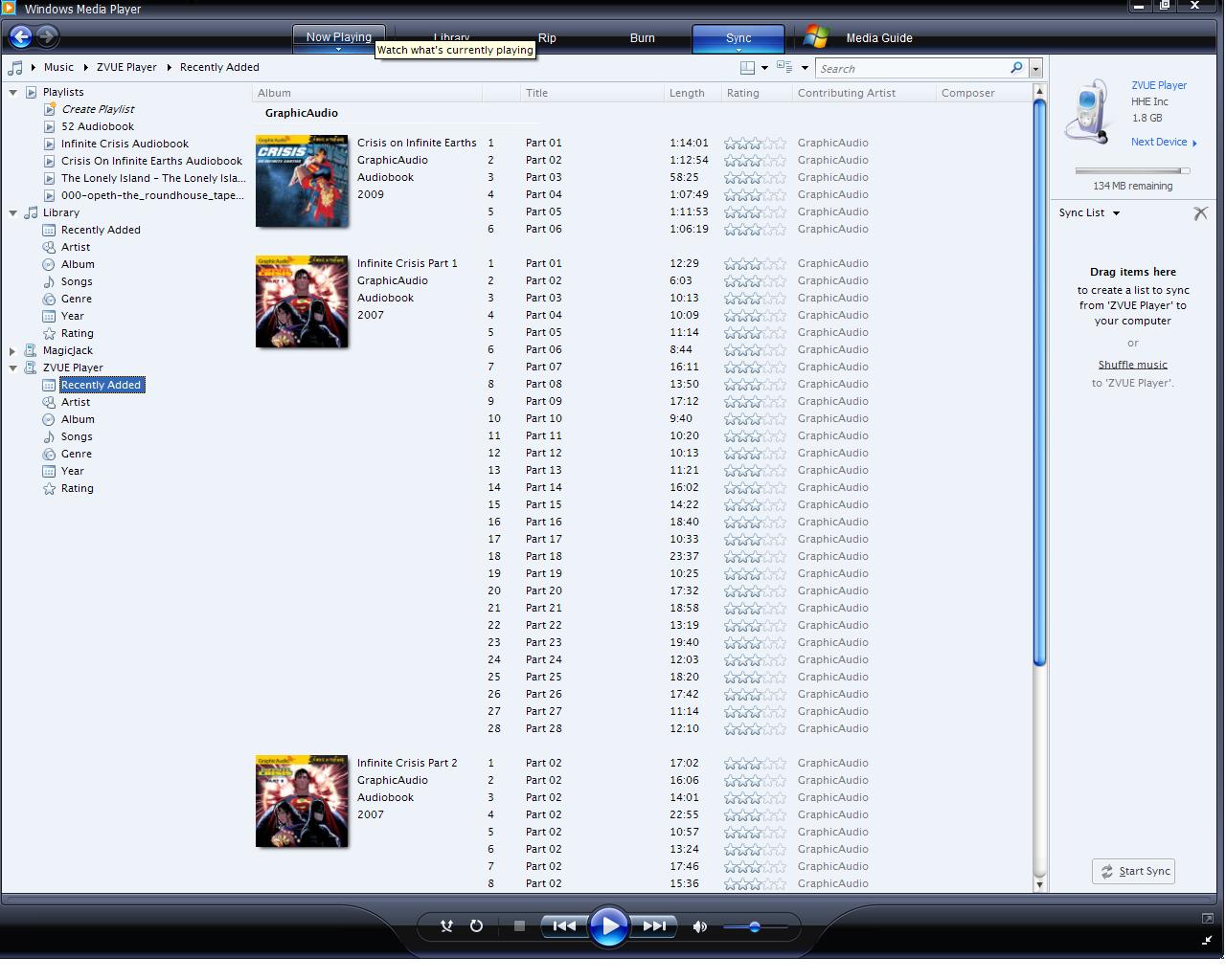 zvue in windows media player.JPG