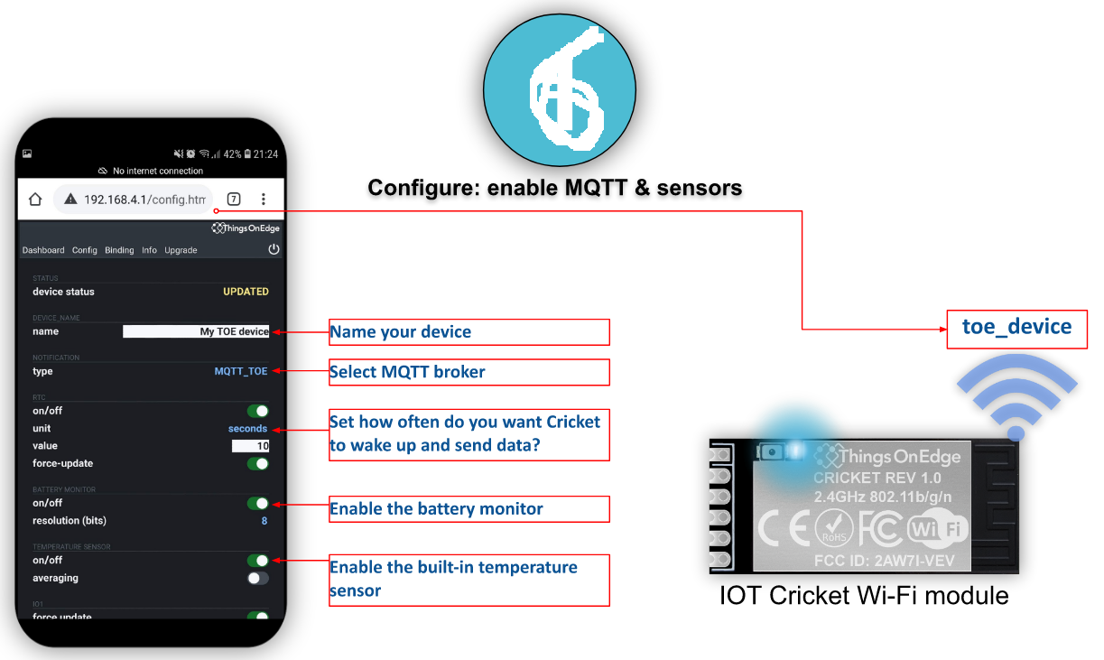 Device configuration