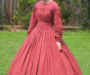 1860s Civil War Era Dress