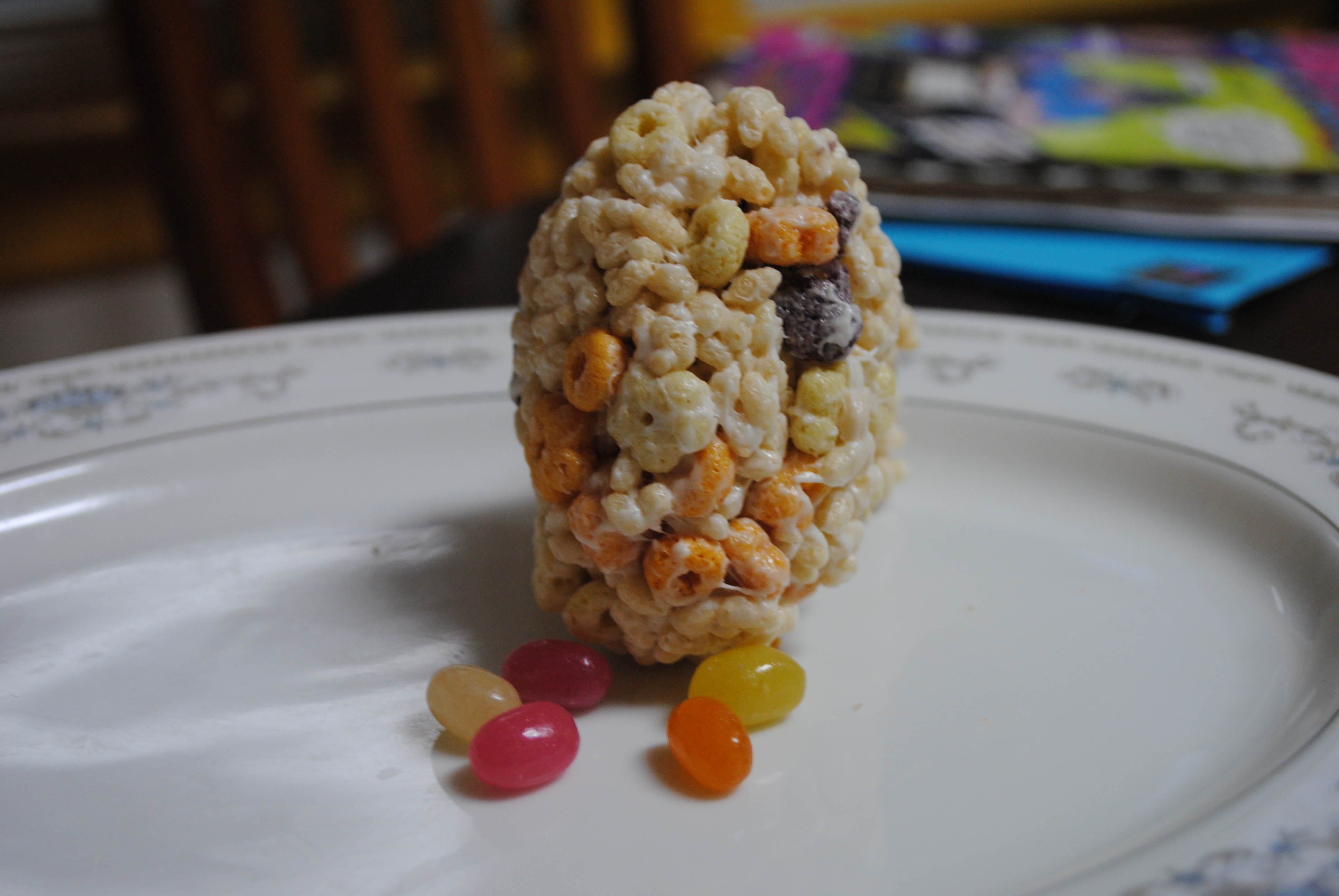 Rice Crispy Treat Easter Eggs