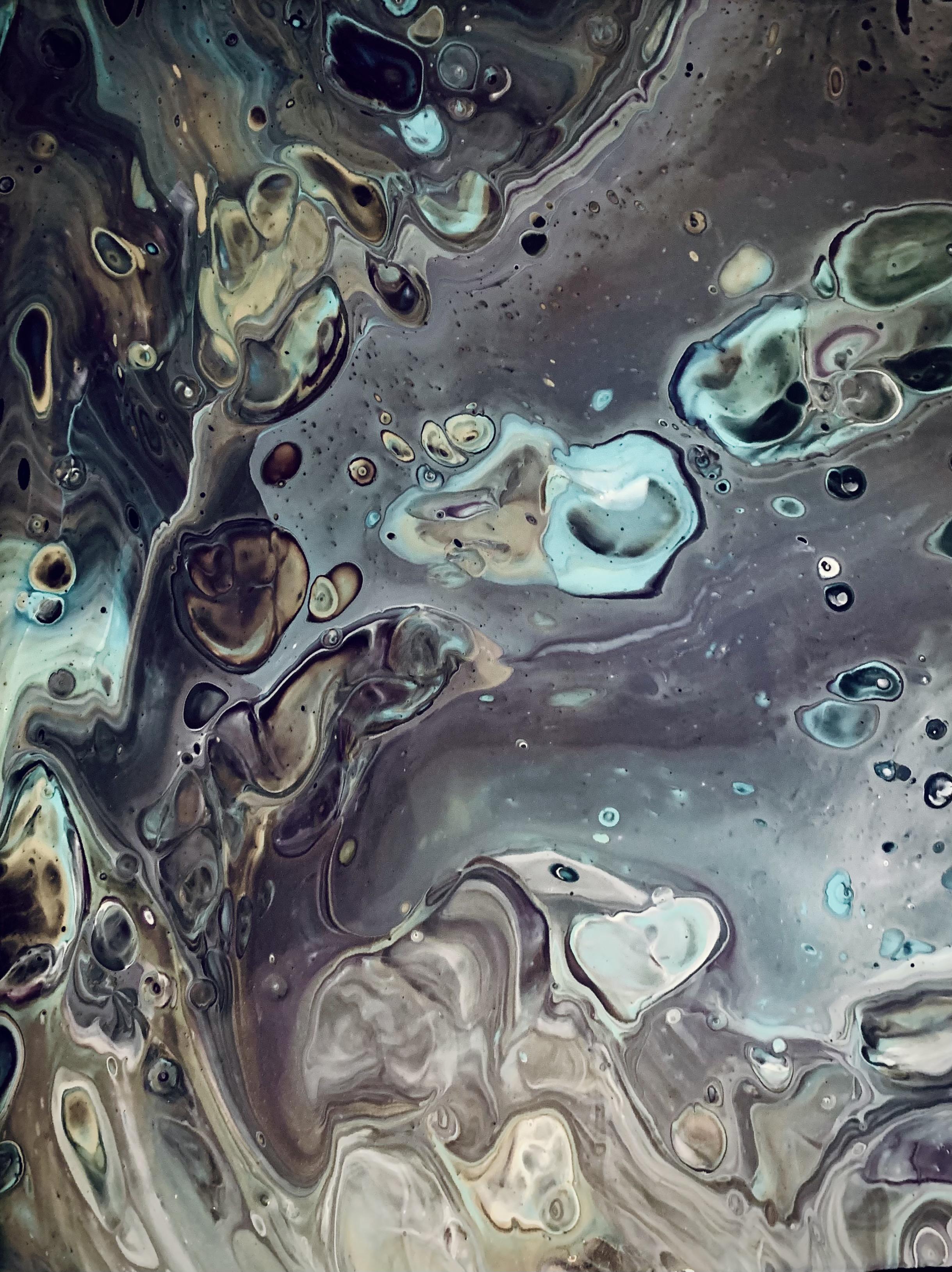 Beautiful Pour Painting
