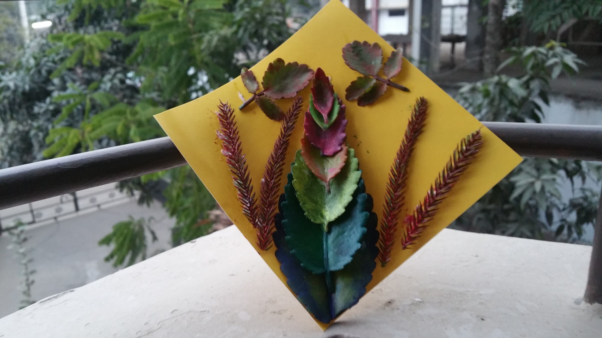 Leaves Card