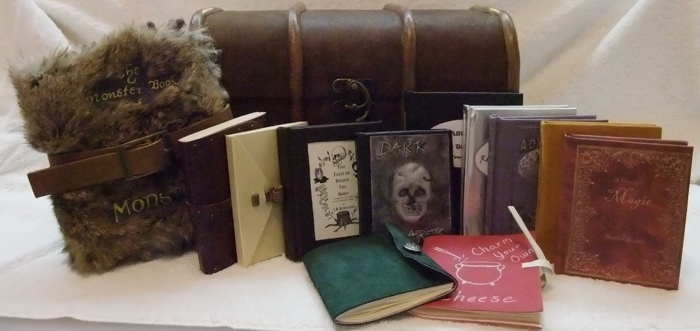 Harry Potter Trunk and Books