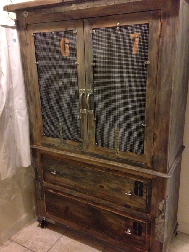 Industrial Armoire