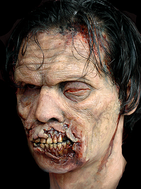 How to Become a Zombie With Prosthetics - Pro Zombie Make Up!