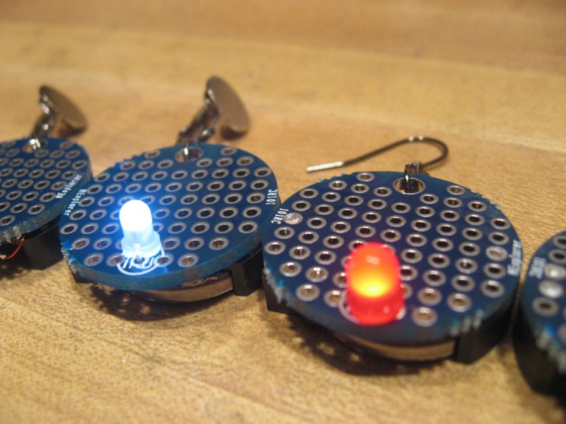 How to Make LED Circuit Board Earrings