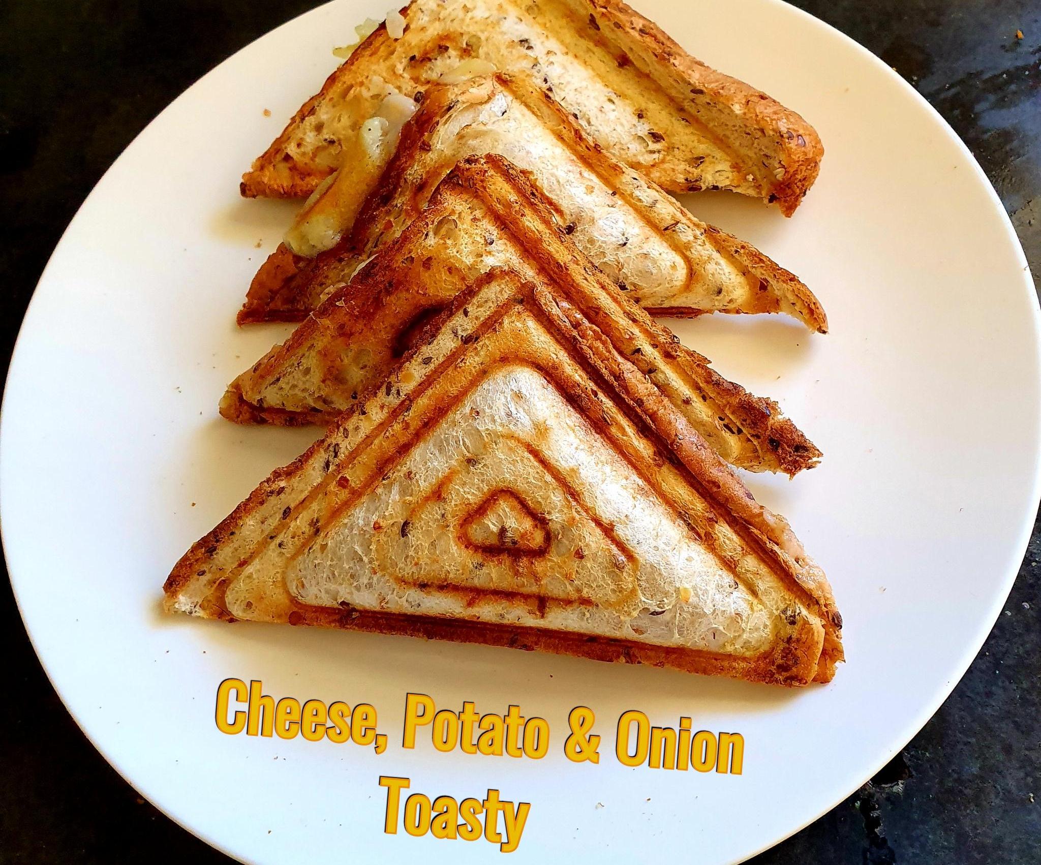 Cheese, Potato and Onion Jaffel