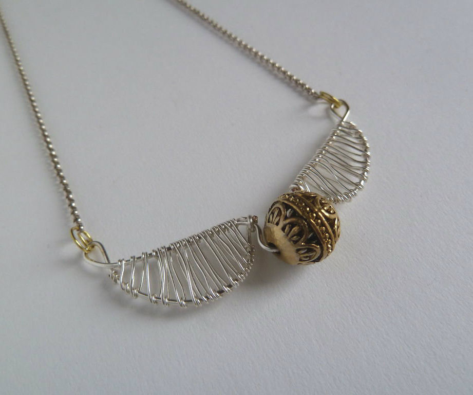 Golden Snitch Necklace