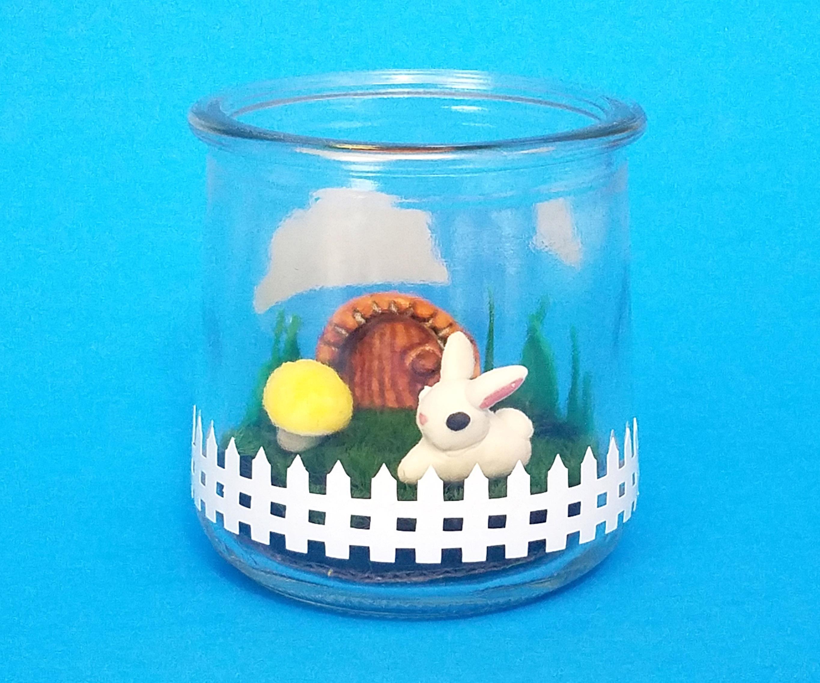 Fairy Garden in a Jar
