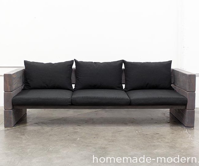 HomeMade Modern DIY Outdoor Sofa