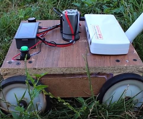 How to Make a Mini DIY LAWN MOWER / Tutorial