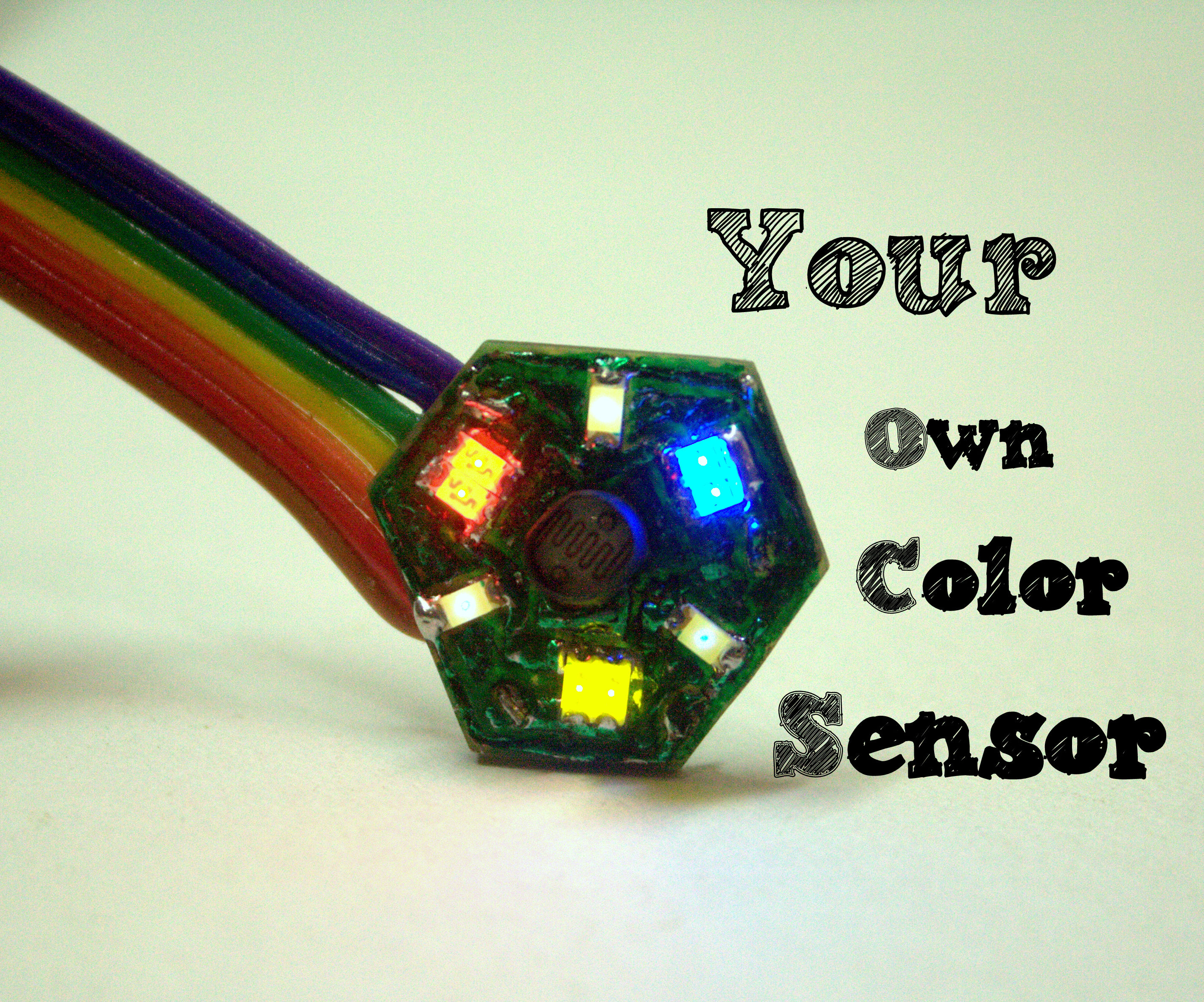 Your Own Color Sensor using LEDs