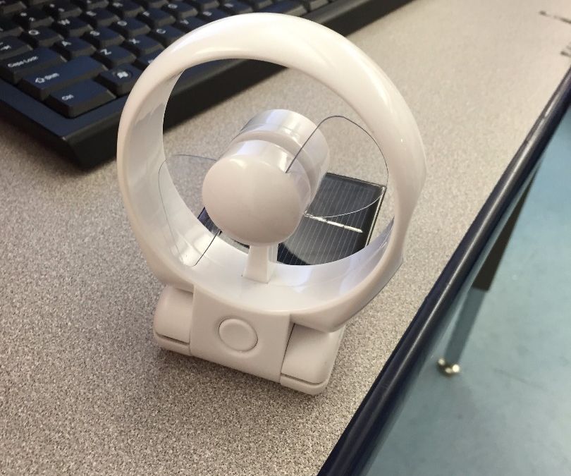 Solar-Powered Fan