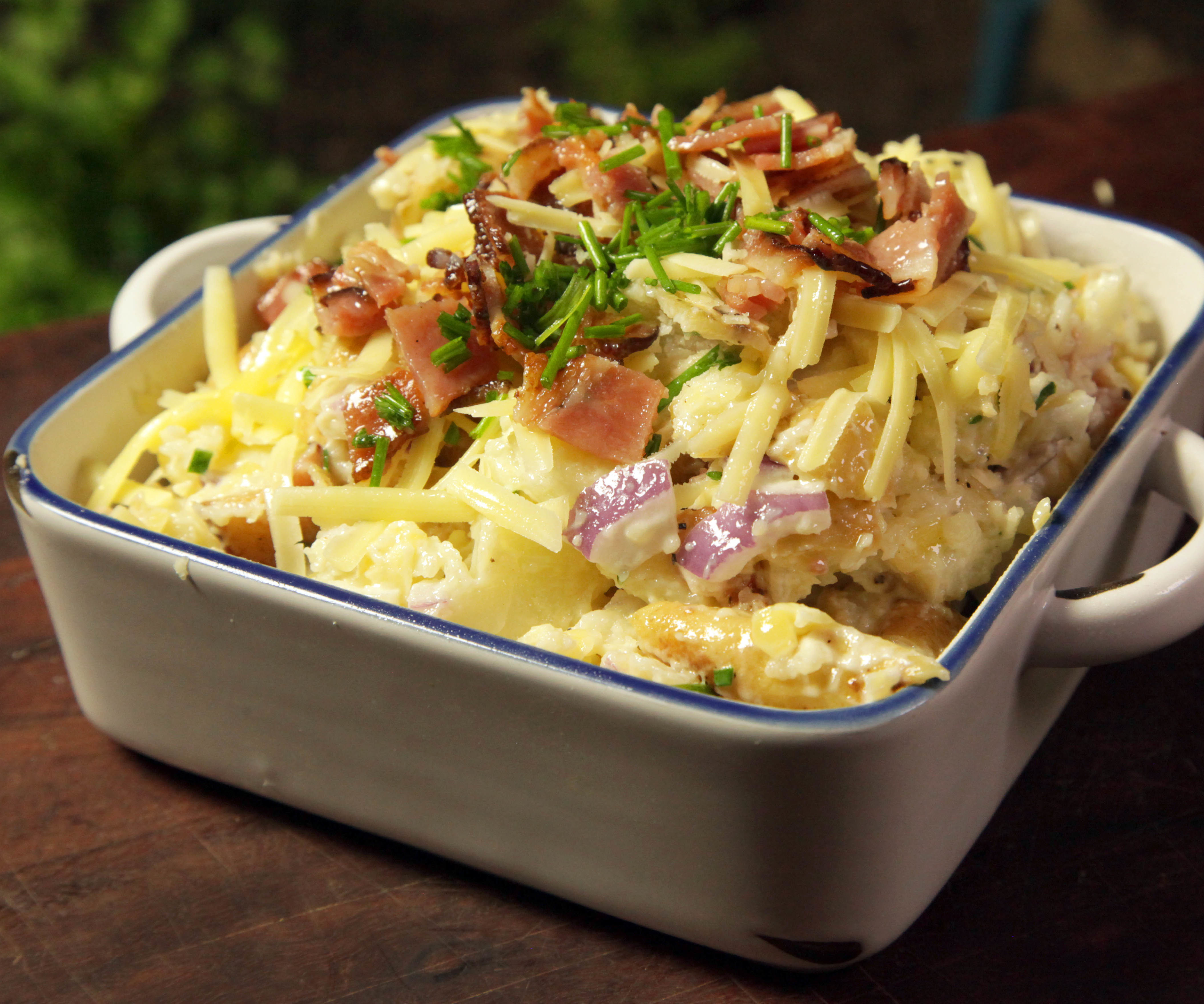 How to Cook Fully Loaded Baked Potato Salad