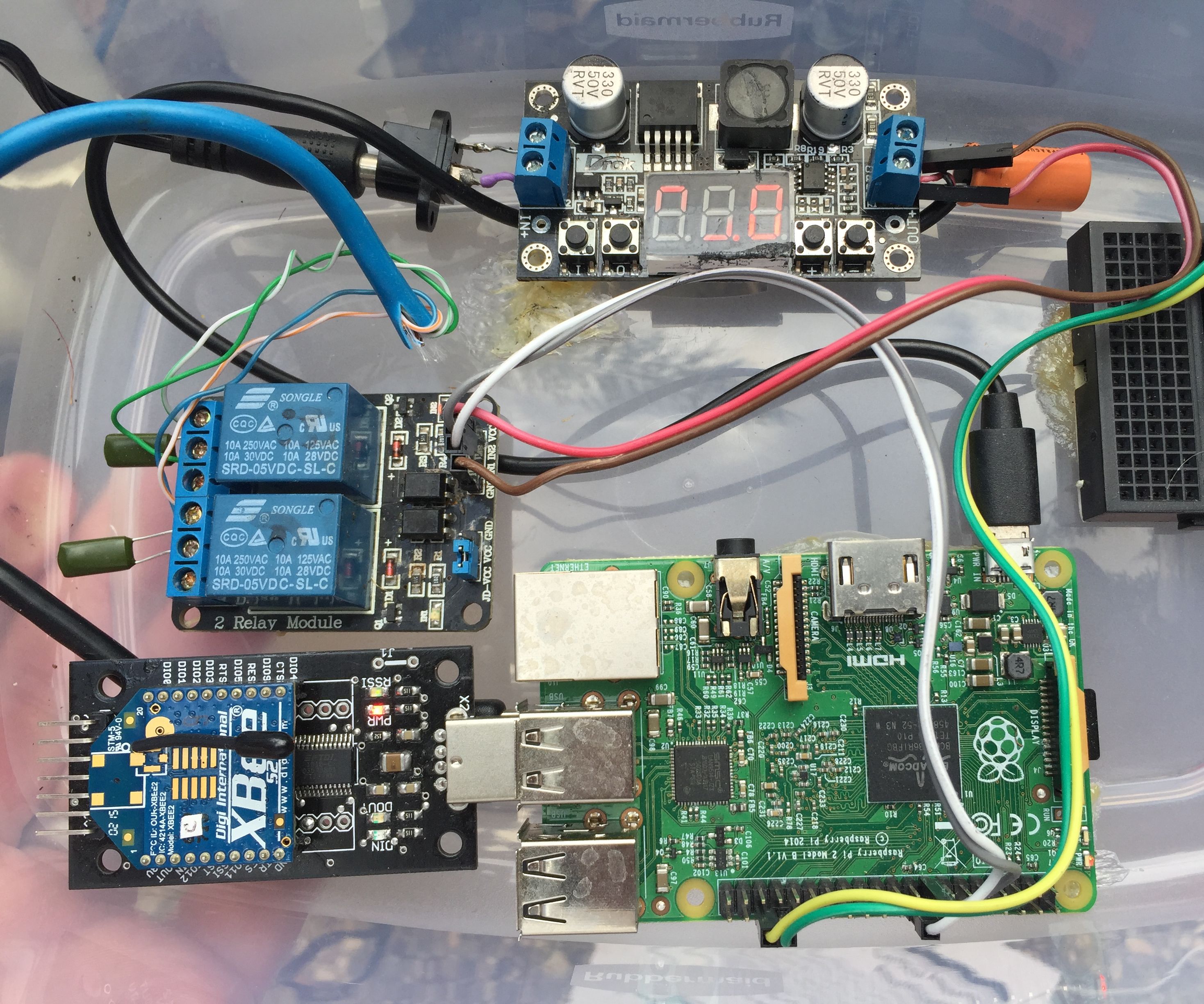 Web-Based Pool Controller W/ Raspberry Pi, Arduino, Xbee and Digital Thermometer