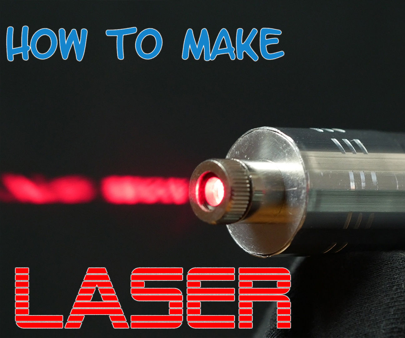 Powerful Burning Laser