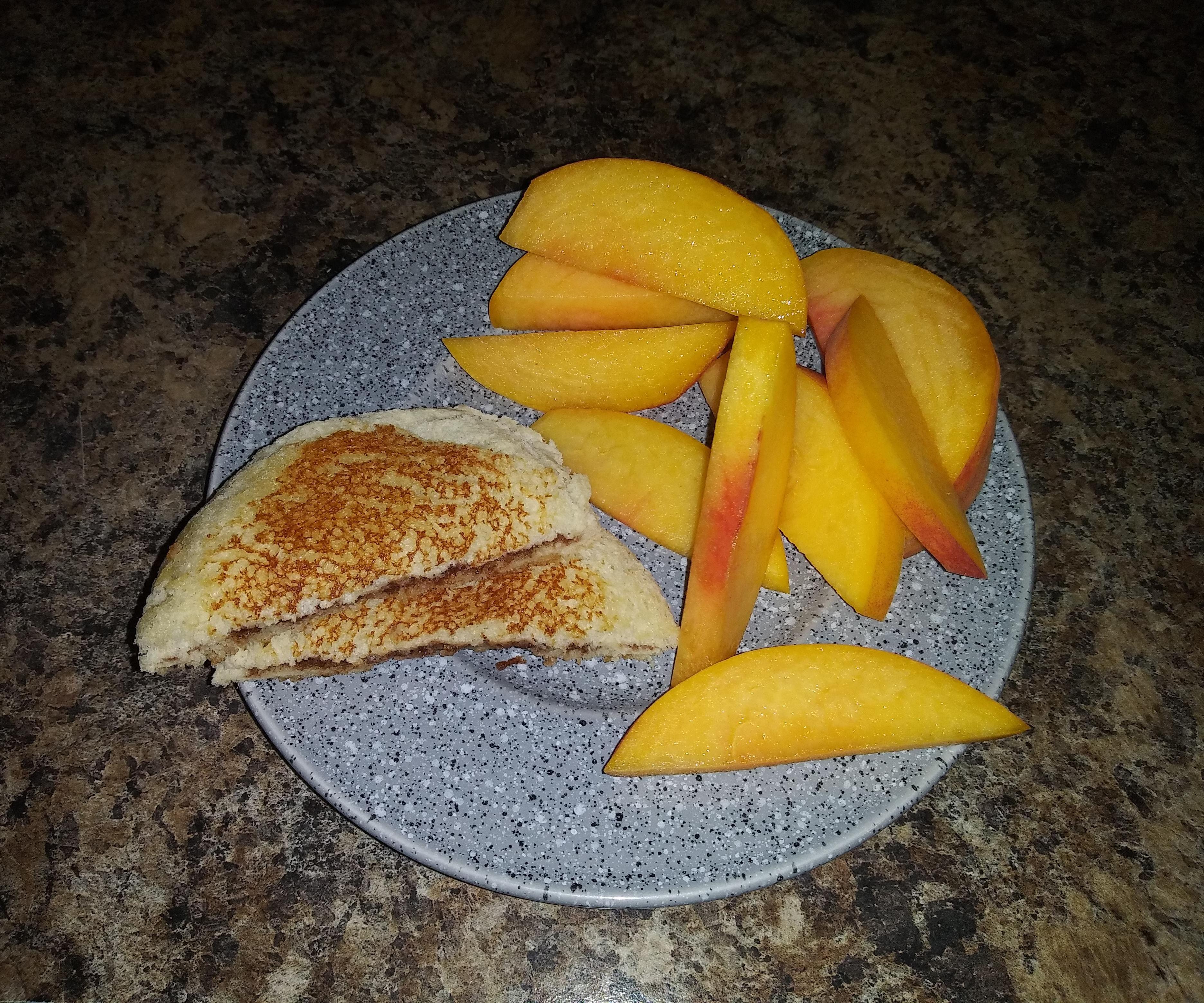 Toasted Nutella Sandwich