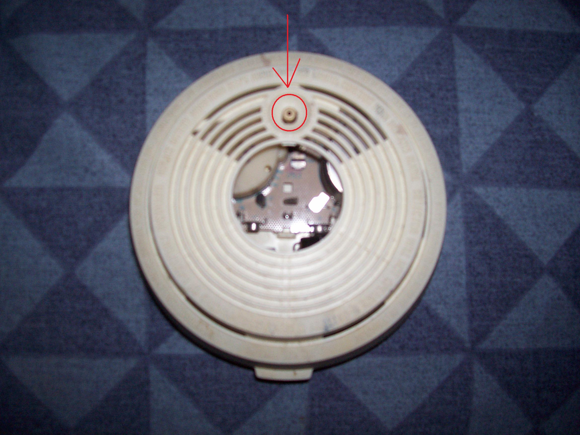 Smoke detector alarm