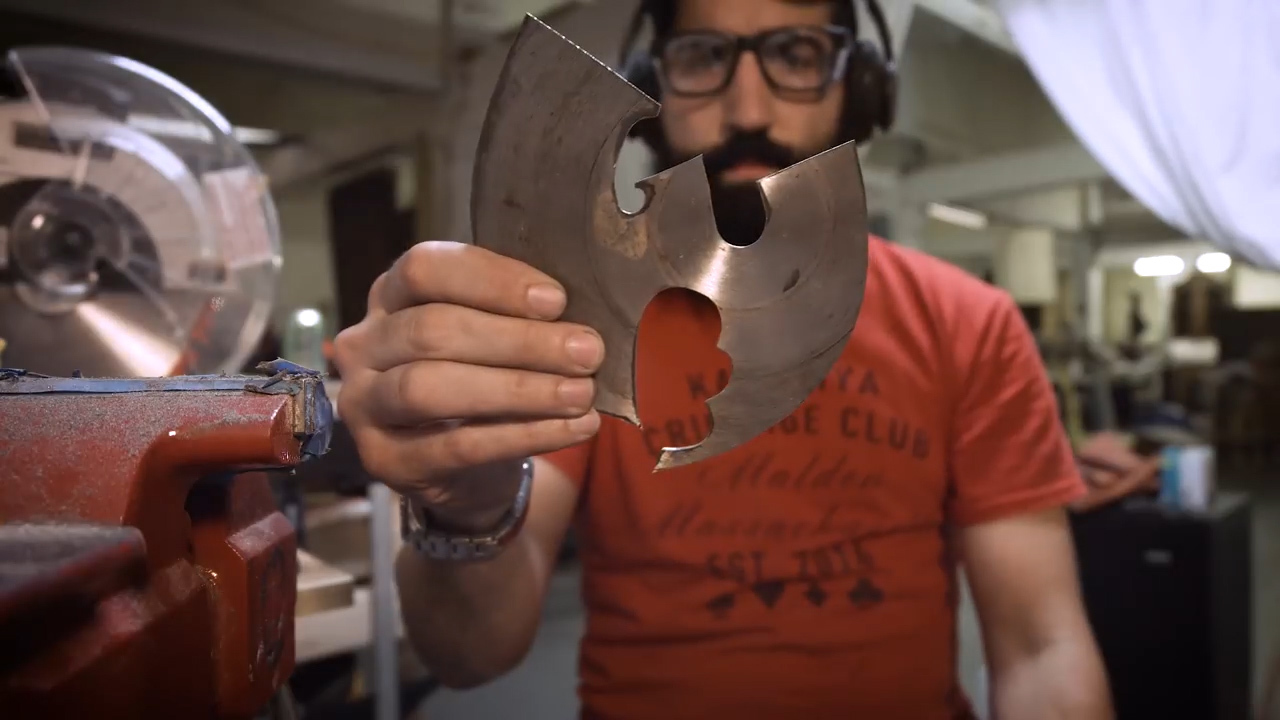 Graz Makes- The Wu-Tang Pizza Cutter (out of Jimmy Diresta's old table saw blade).00_03_30_02.Still017.jpg