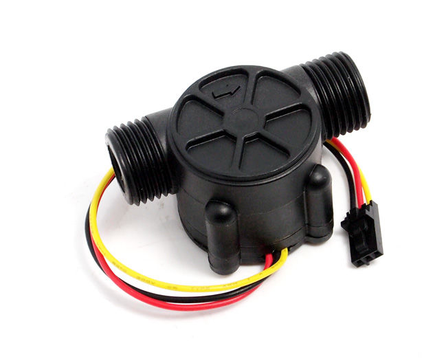 Flow Rate Measurement With Mediatek Linkit One Board