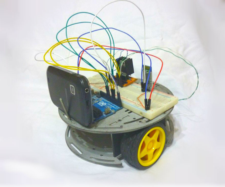 DIY Bluetooth Controlled Robot (Rover) With Live Stream Video!!