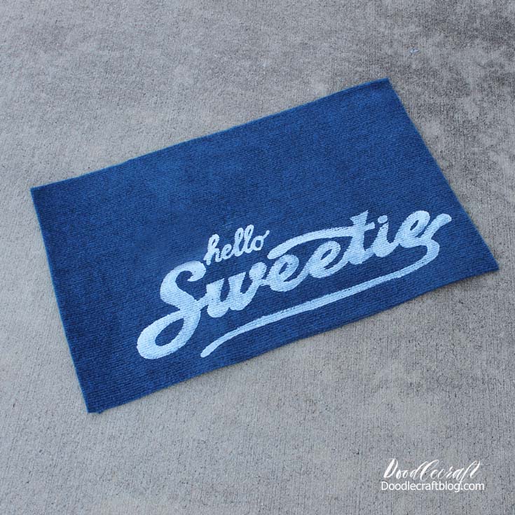 doctor who hello sweetie welcome mat front door porch river song matt smith 12 days of doctor who dw doodlecraft (17).JPG