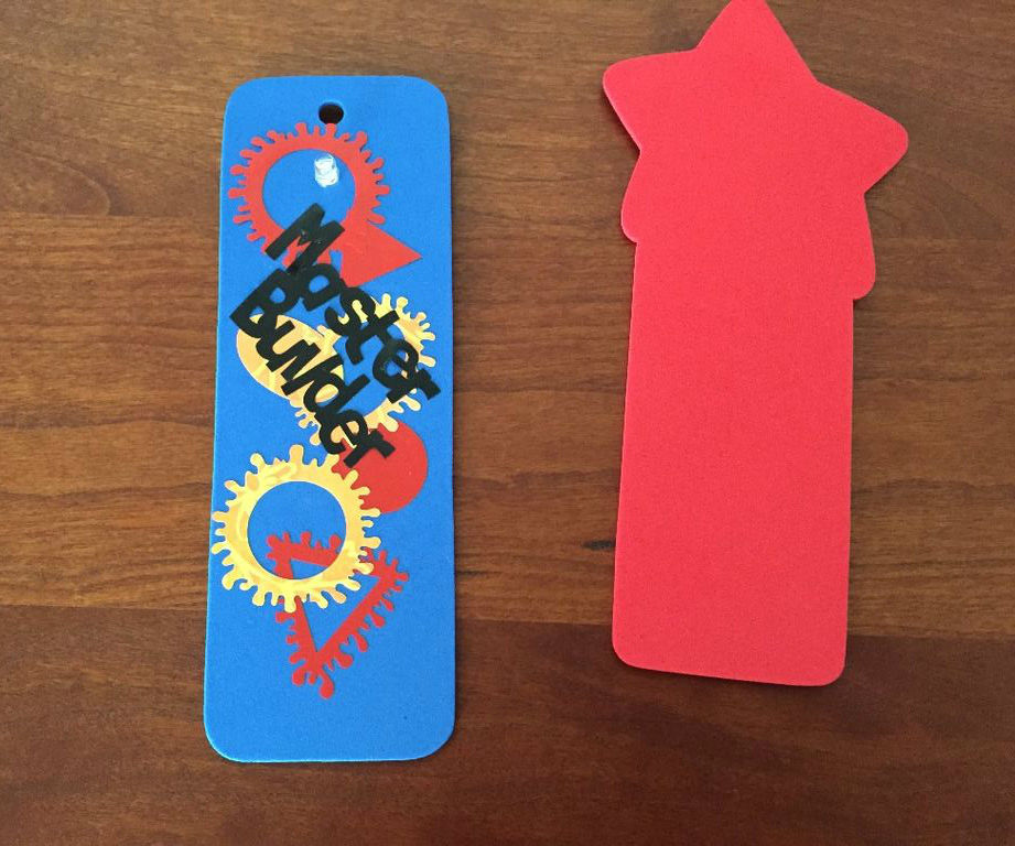 Personalizing Bookmarks With LEDs and Silhouette