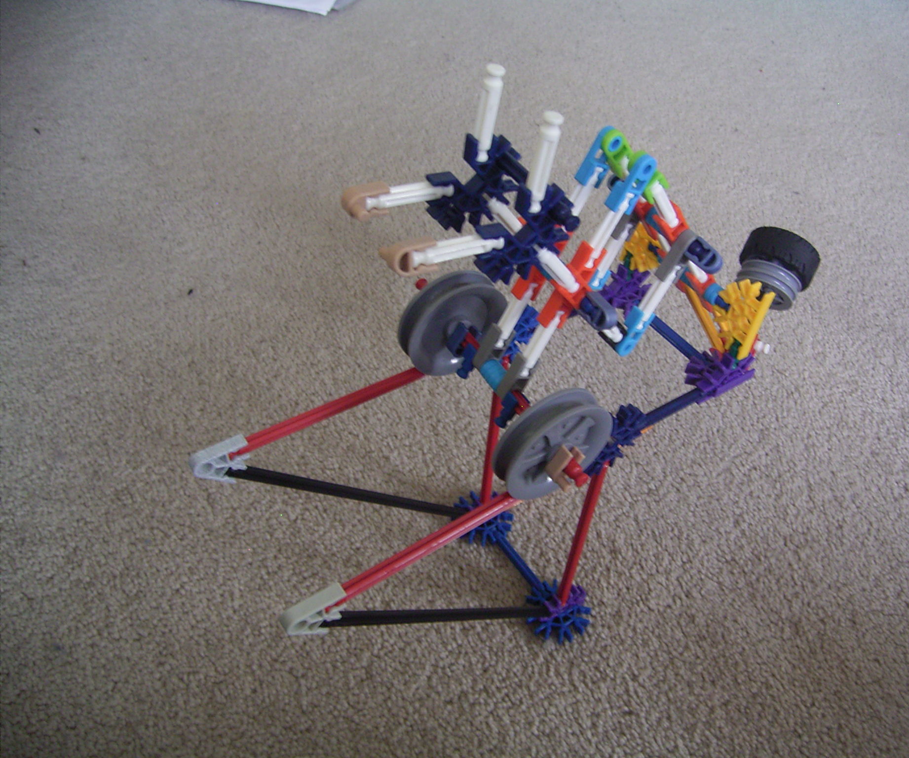 Knex Ball Machine 'scissor Arm' Element