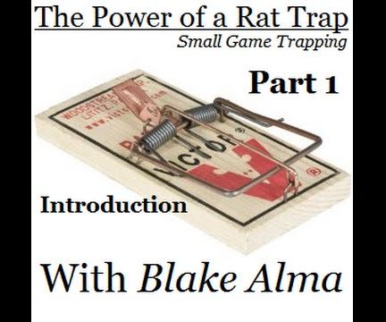 Small Game Trapping: Part 1