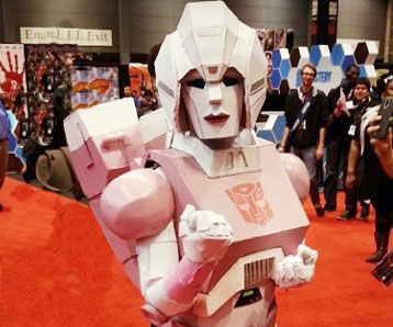 How to Make a Transformers: "Arcee" Costume