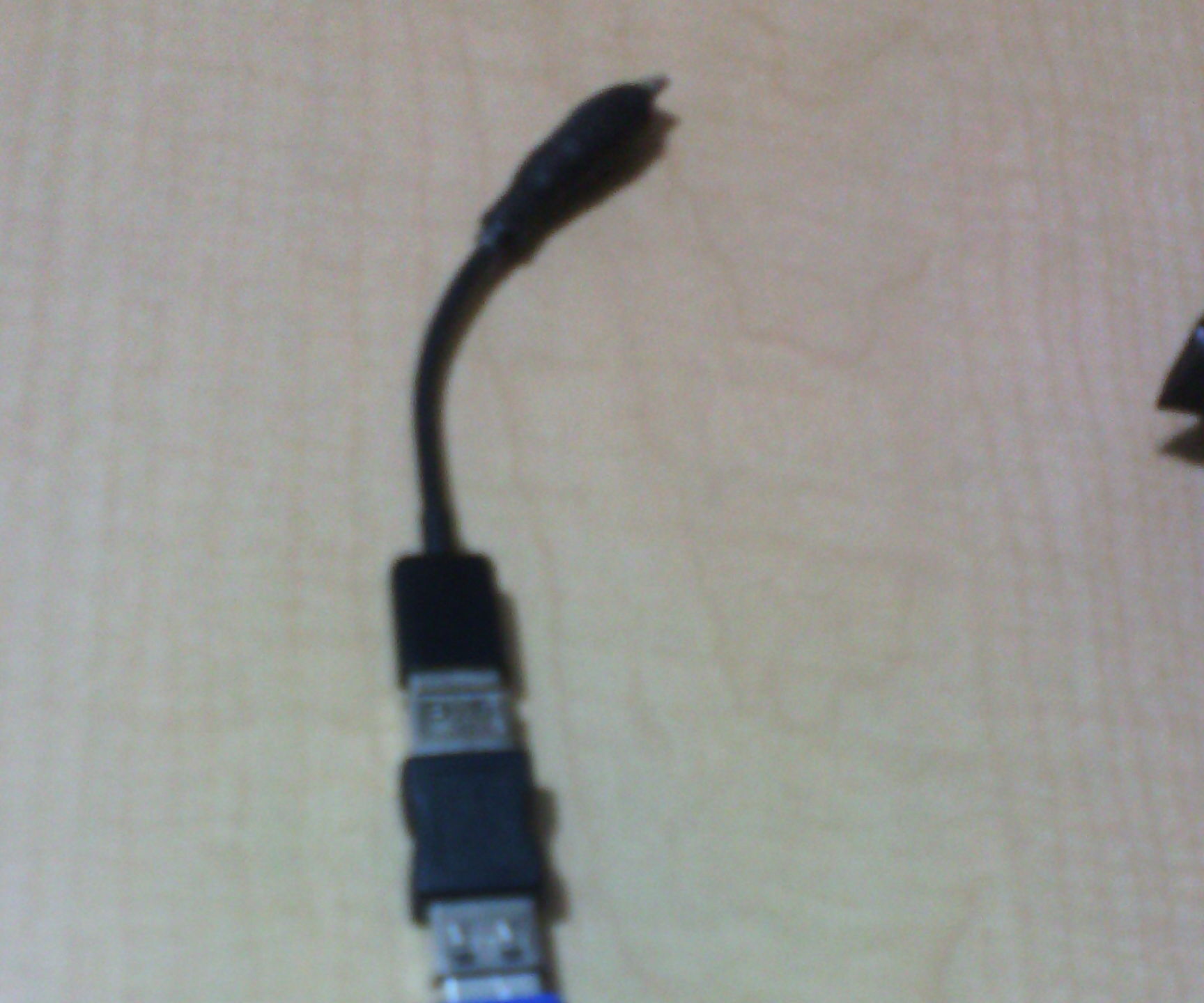 USB OTG using a Female to Female adapter