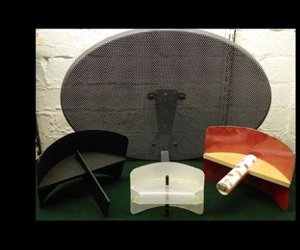 Parabolic Antennas for 2 4GHz part 1