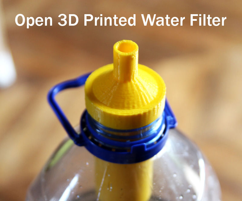 Open Source 3D Printed Water Filter