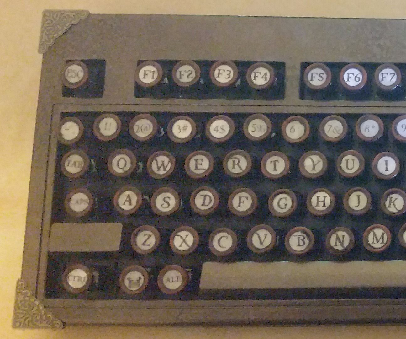 Homemade Steampunk Keyboard
