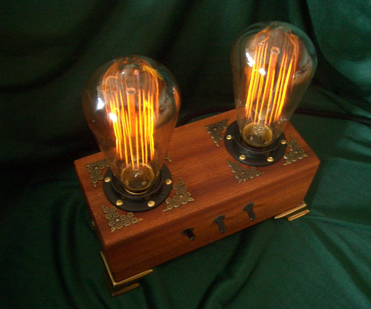A desk lamp