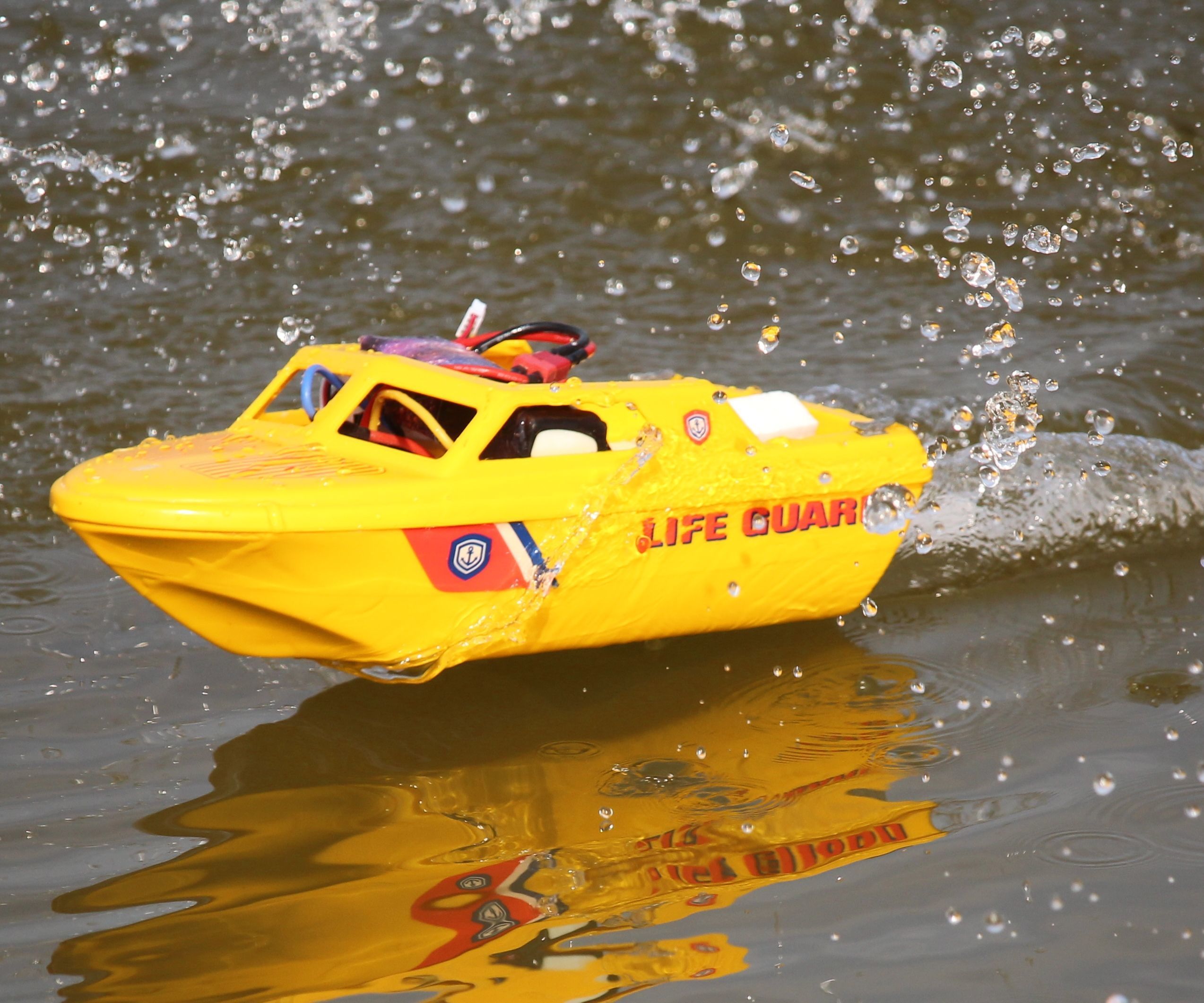 Playmobil converted RC JetBoat