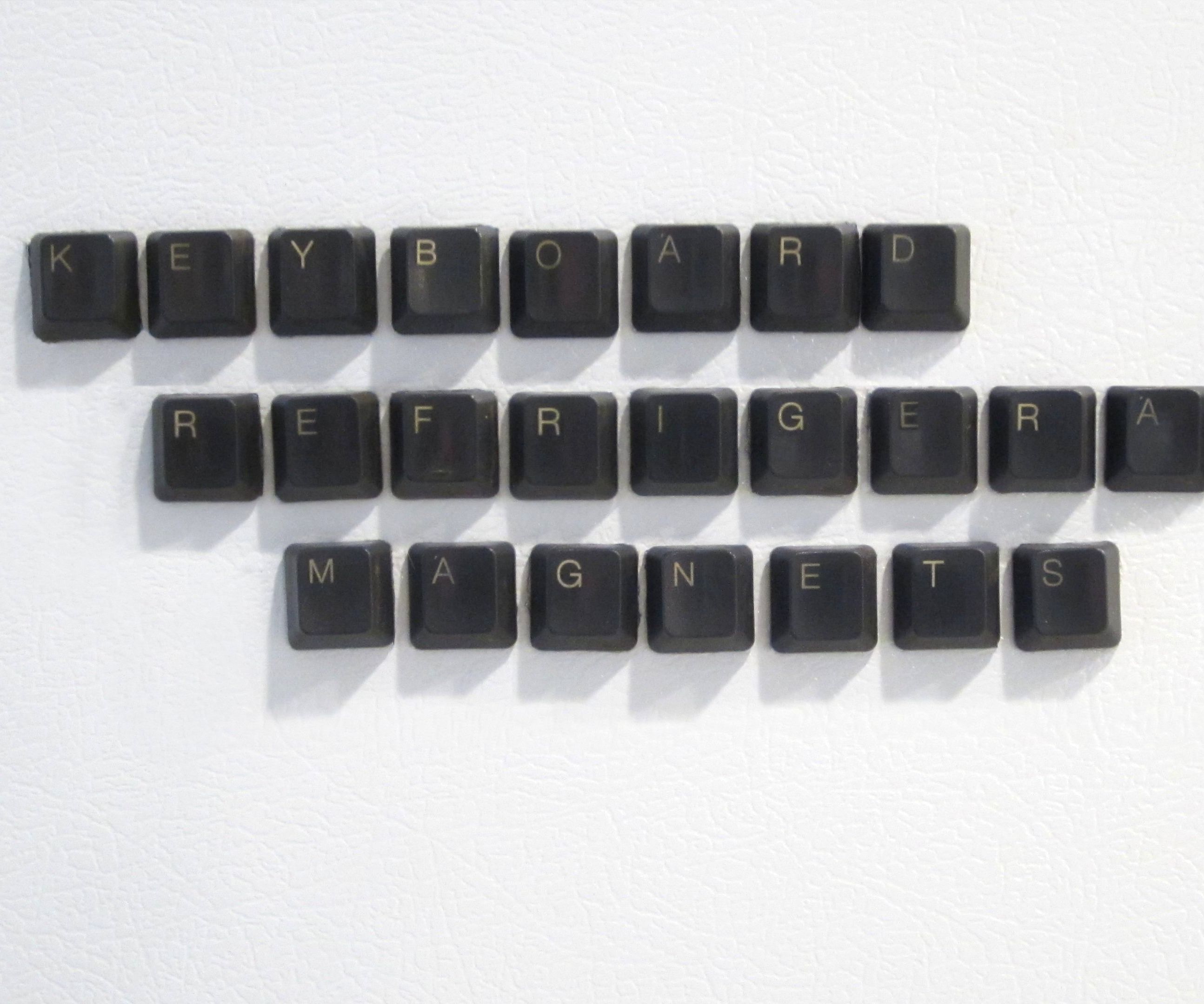 Keyboard Refrigerator Magnets