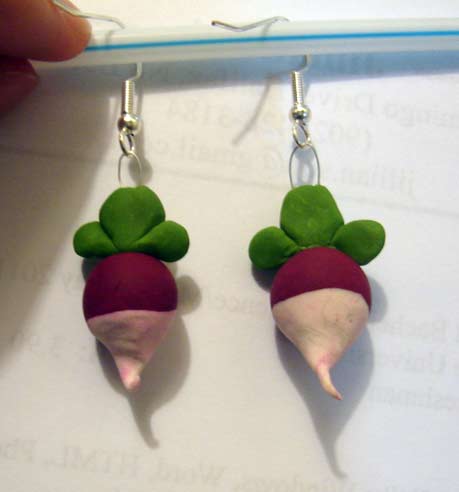 Harry Potter: Luna's Radish Earrings