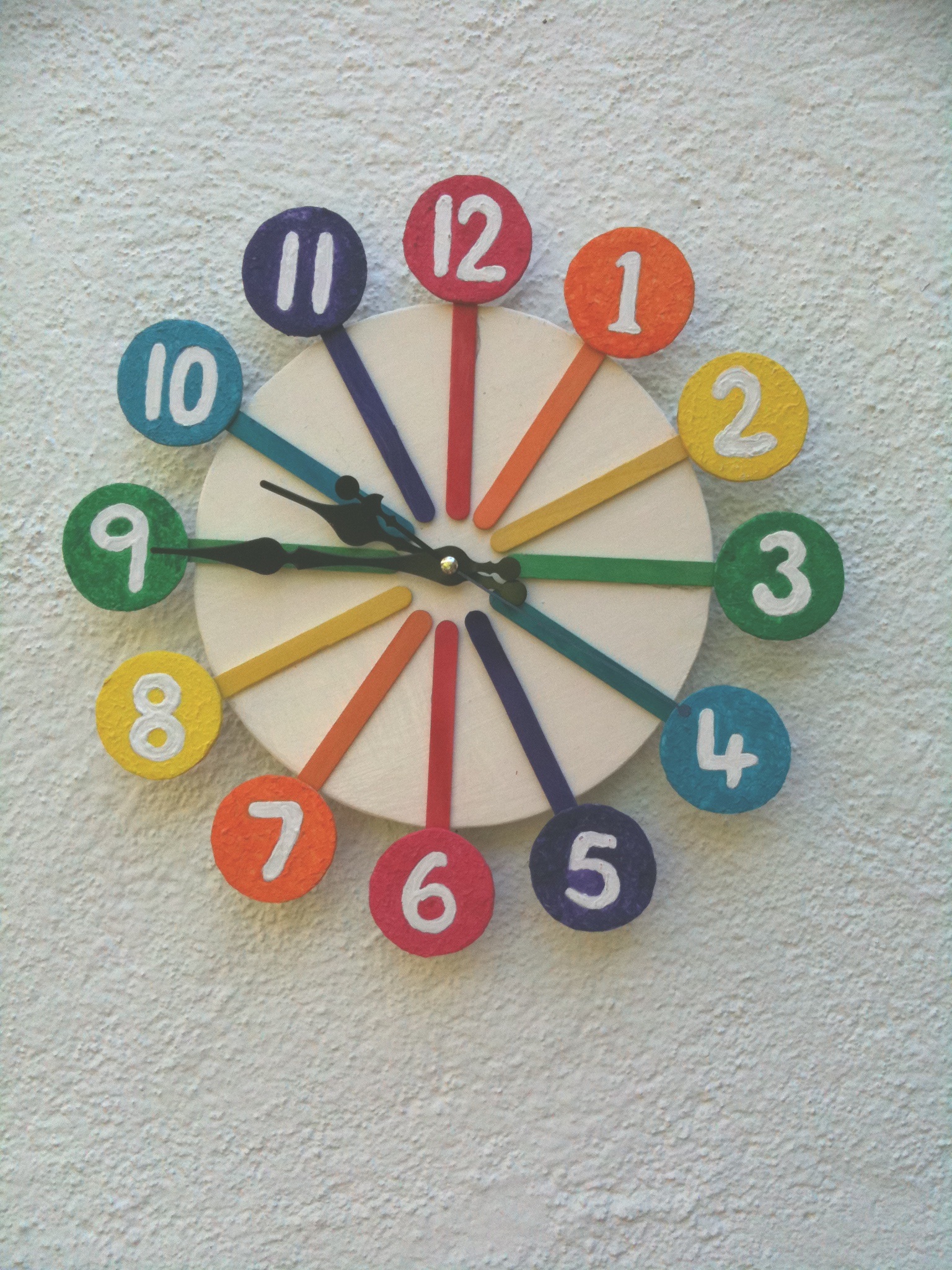 Rainbow Clock