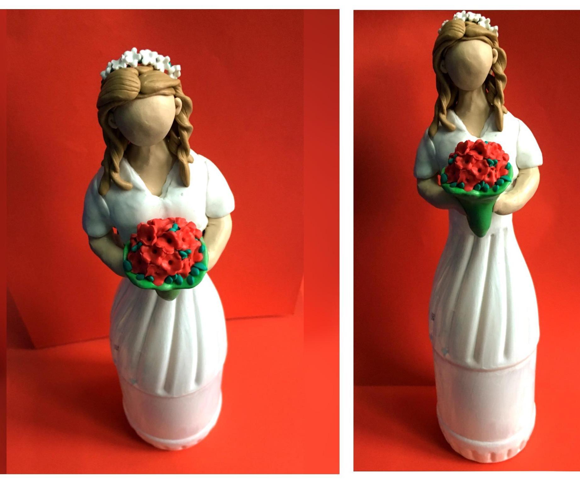 Plastic Bottle Bride : Plastic Up-cycling