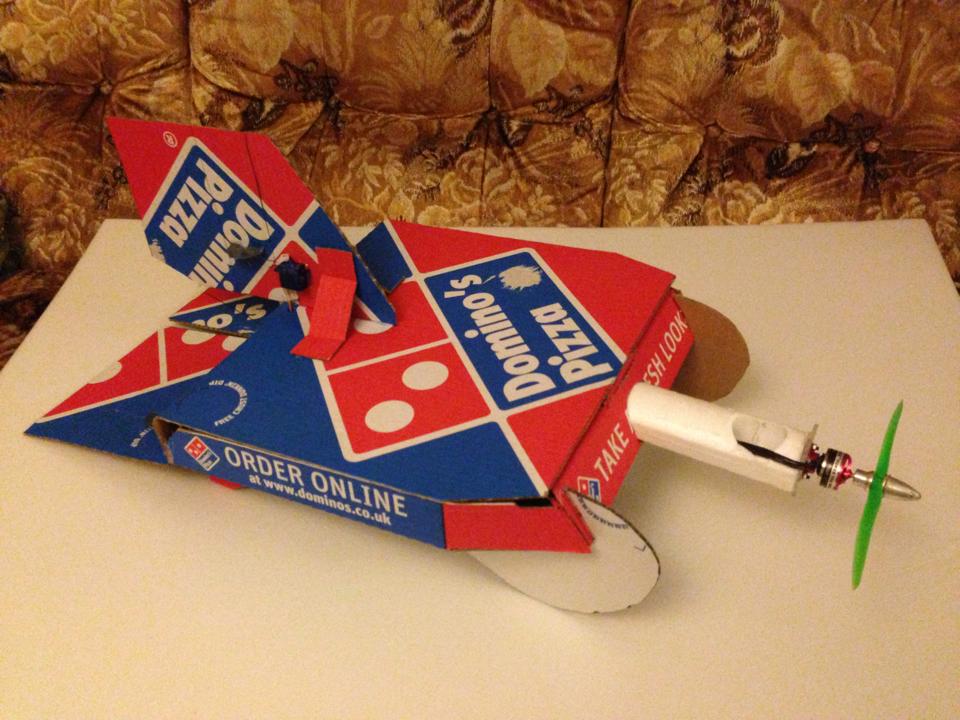 Domino's Pizza Box Airplane $35