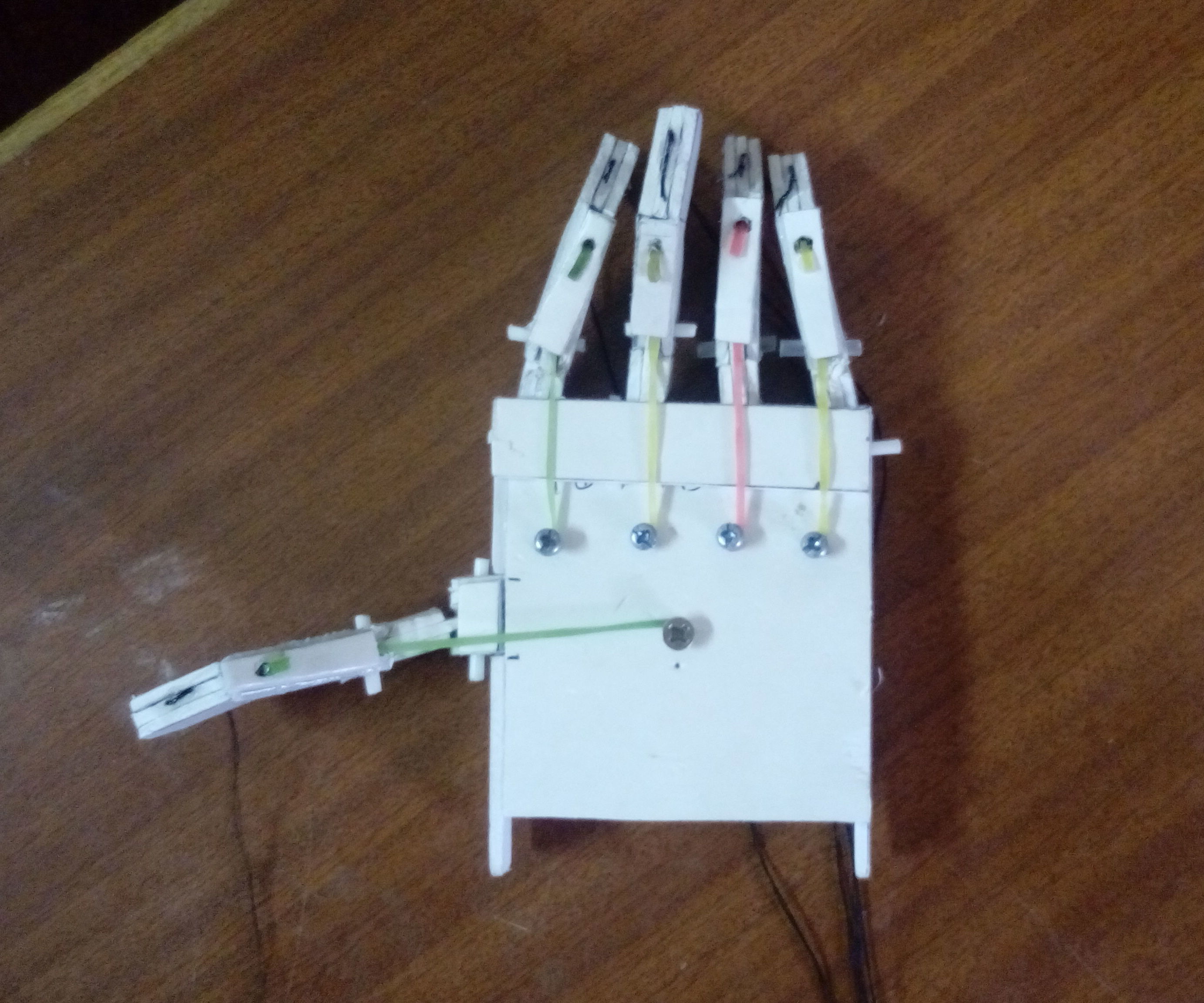 Prosthetic Arm From Foam Board