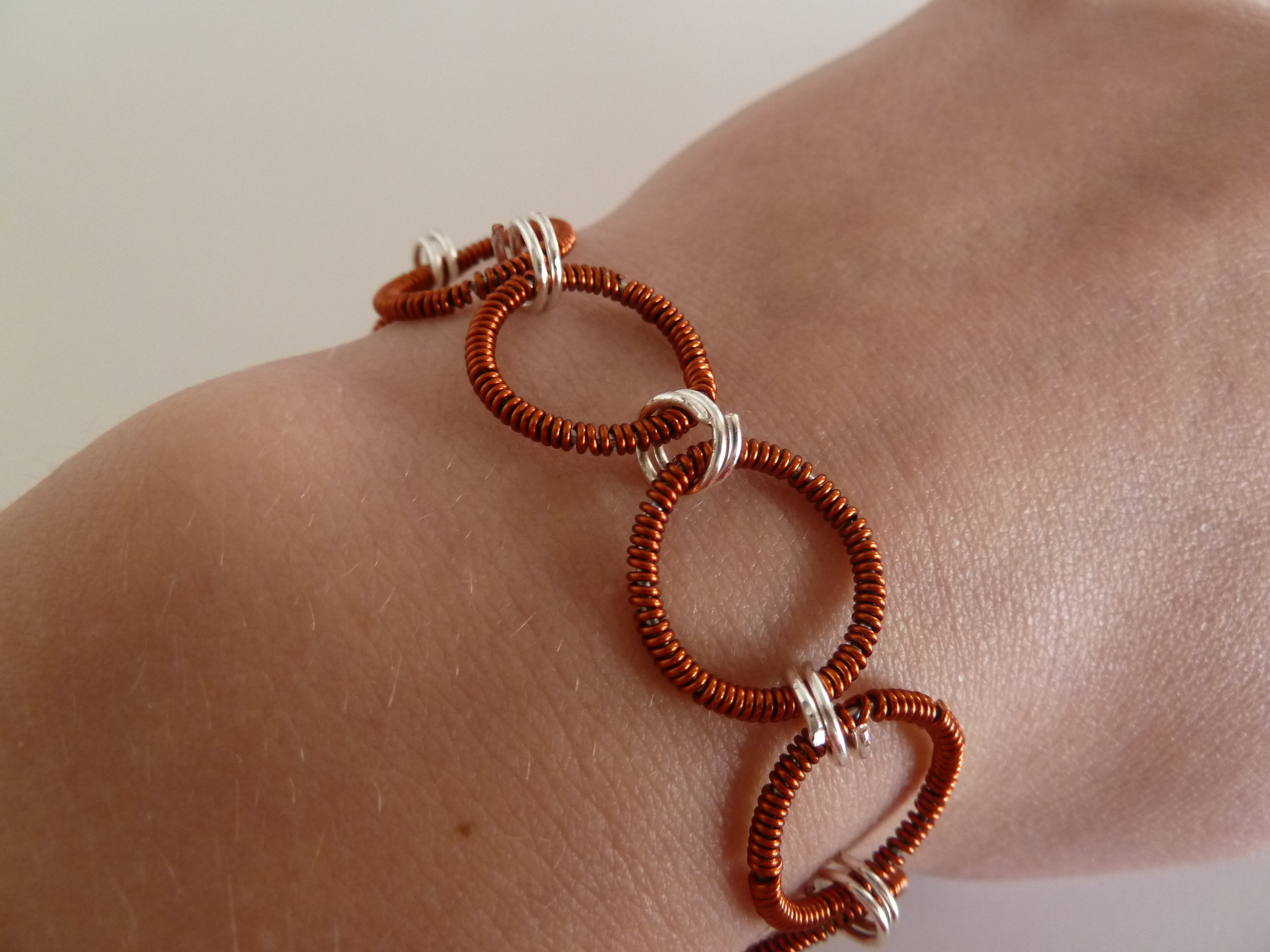 Coiled Circle Bracelet