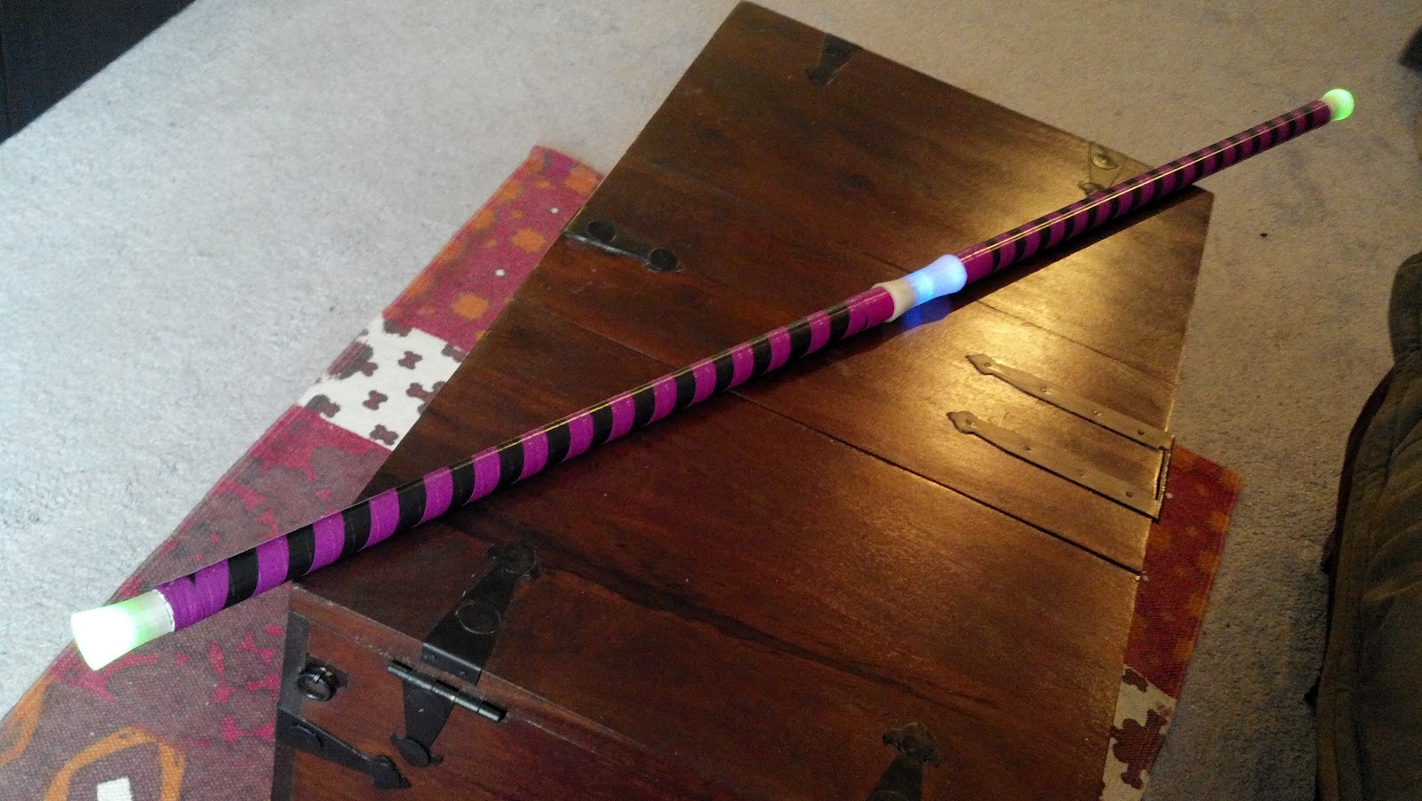 How to Make a Collapsible LED Light-up Bo Staff for Under $30