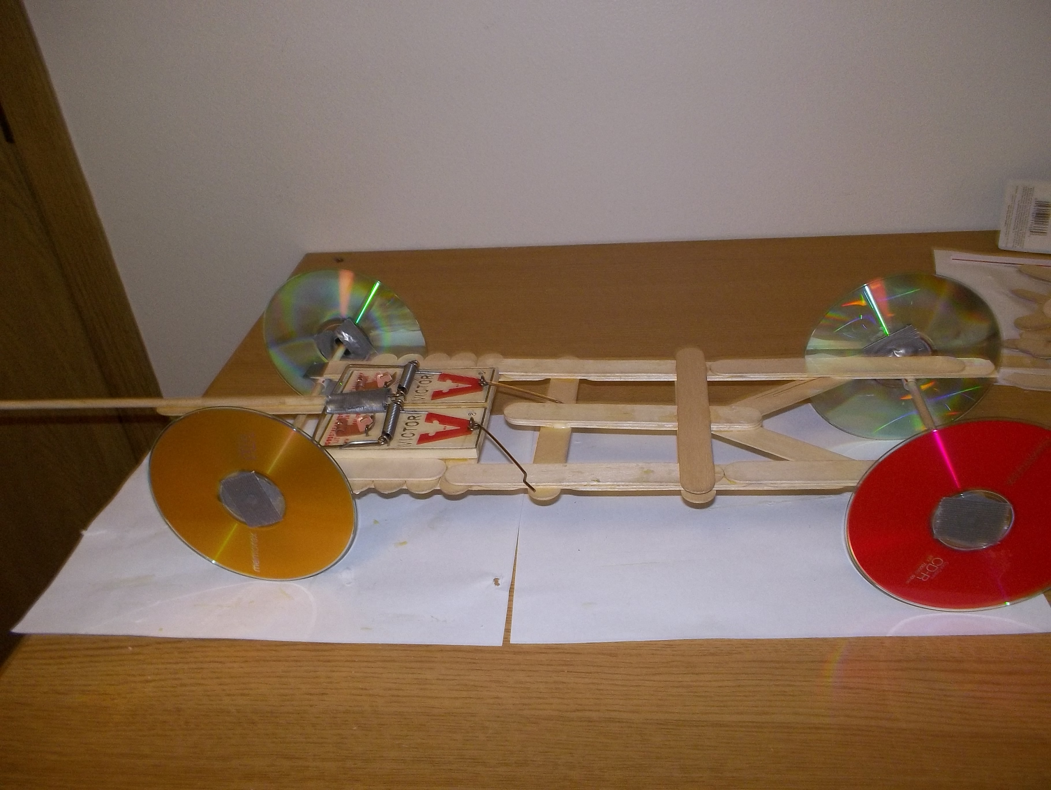 Long Distance Mousetrap Car