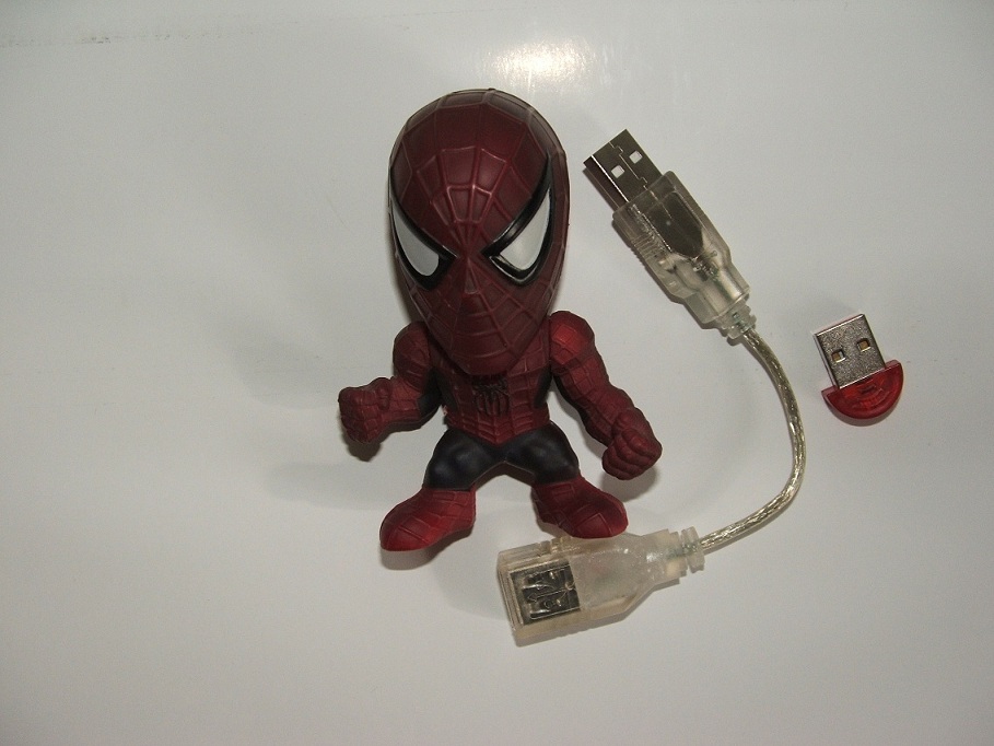 Blue Tooth SpiderMan (making your dongle pretty)