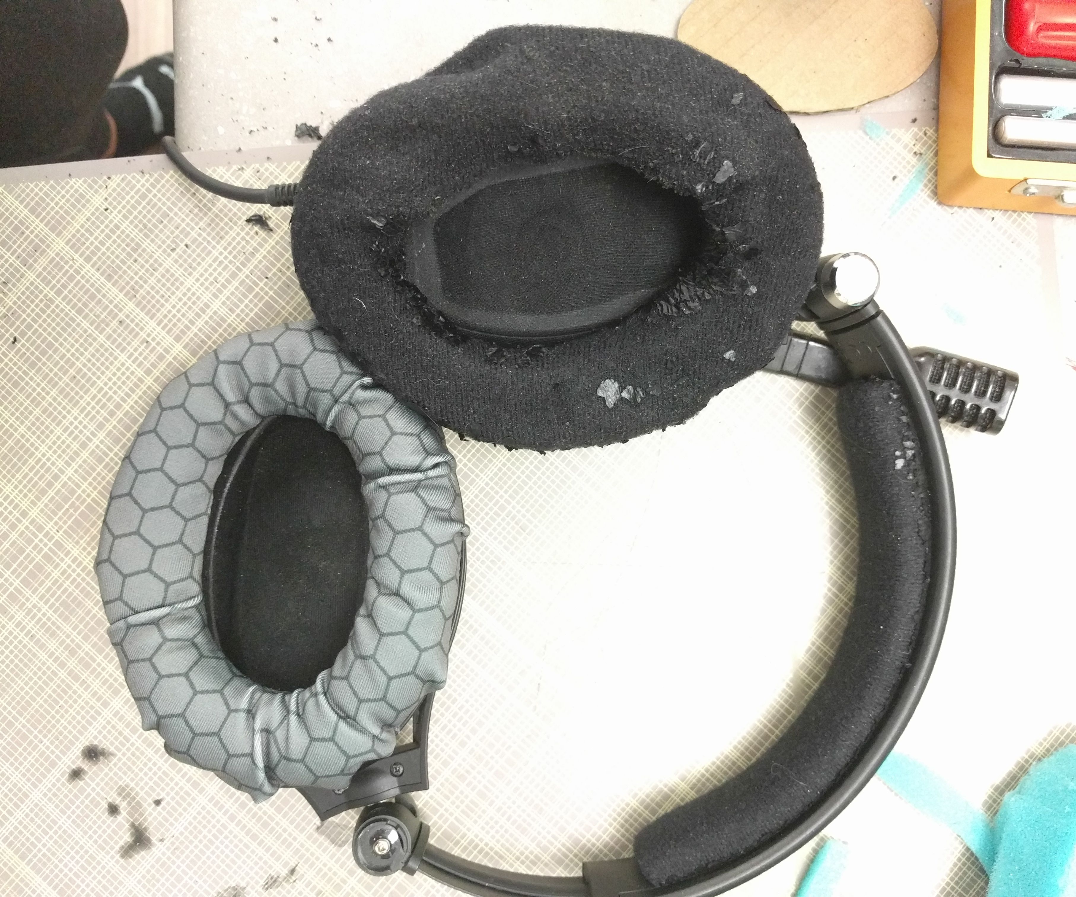 Sennheiser PC350 Headset Ear Piece Recovering